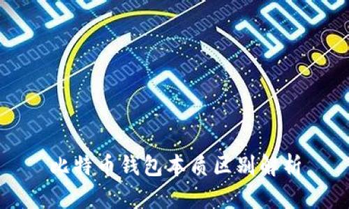 比特币钱包本质区别解析